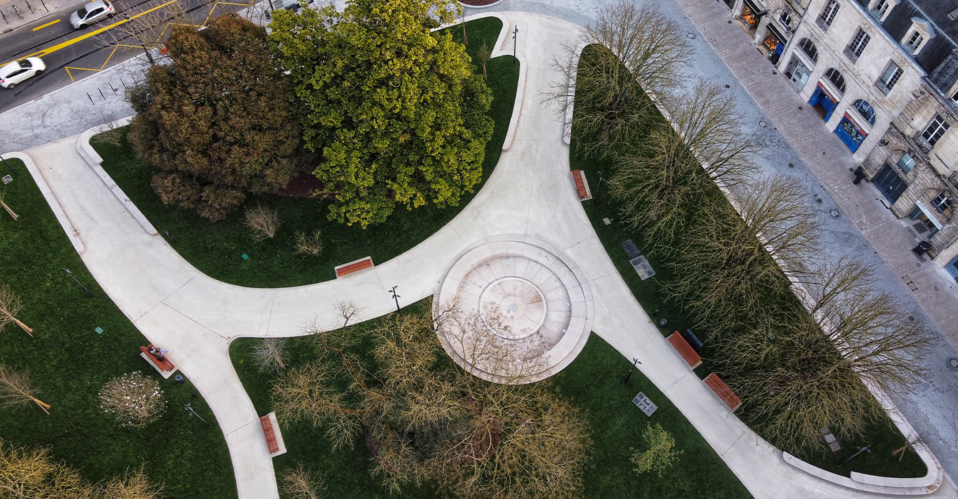 Fontaine Gambetta de Bordeaux par Cyril Cosson