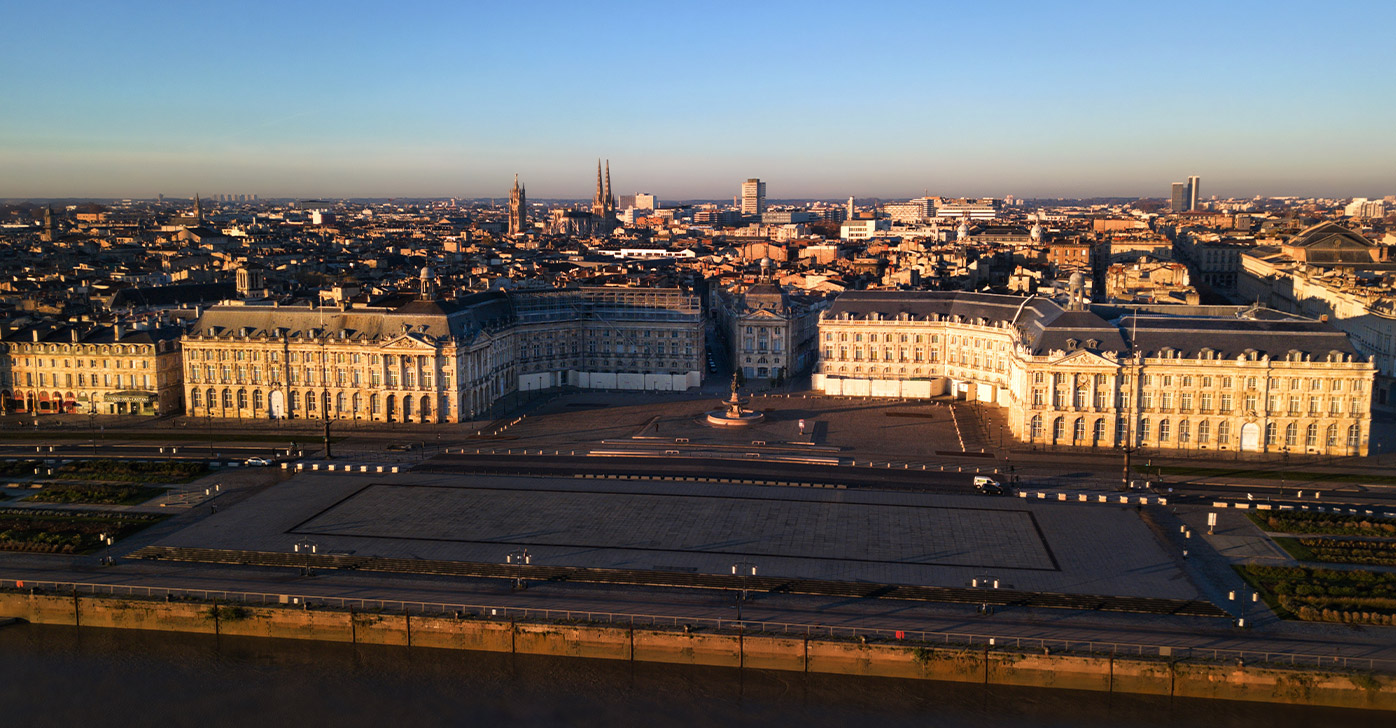 Miroir d'eau de Bordeaux par Cyril Cosson