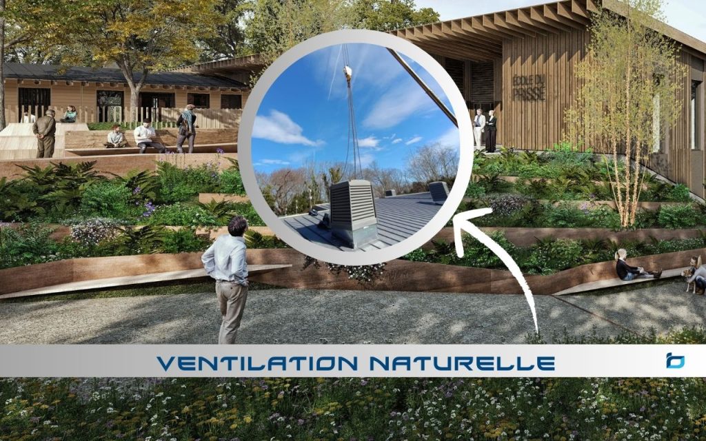 Innovation Ventilation Naturelle - chantier Groupe Bily