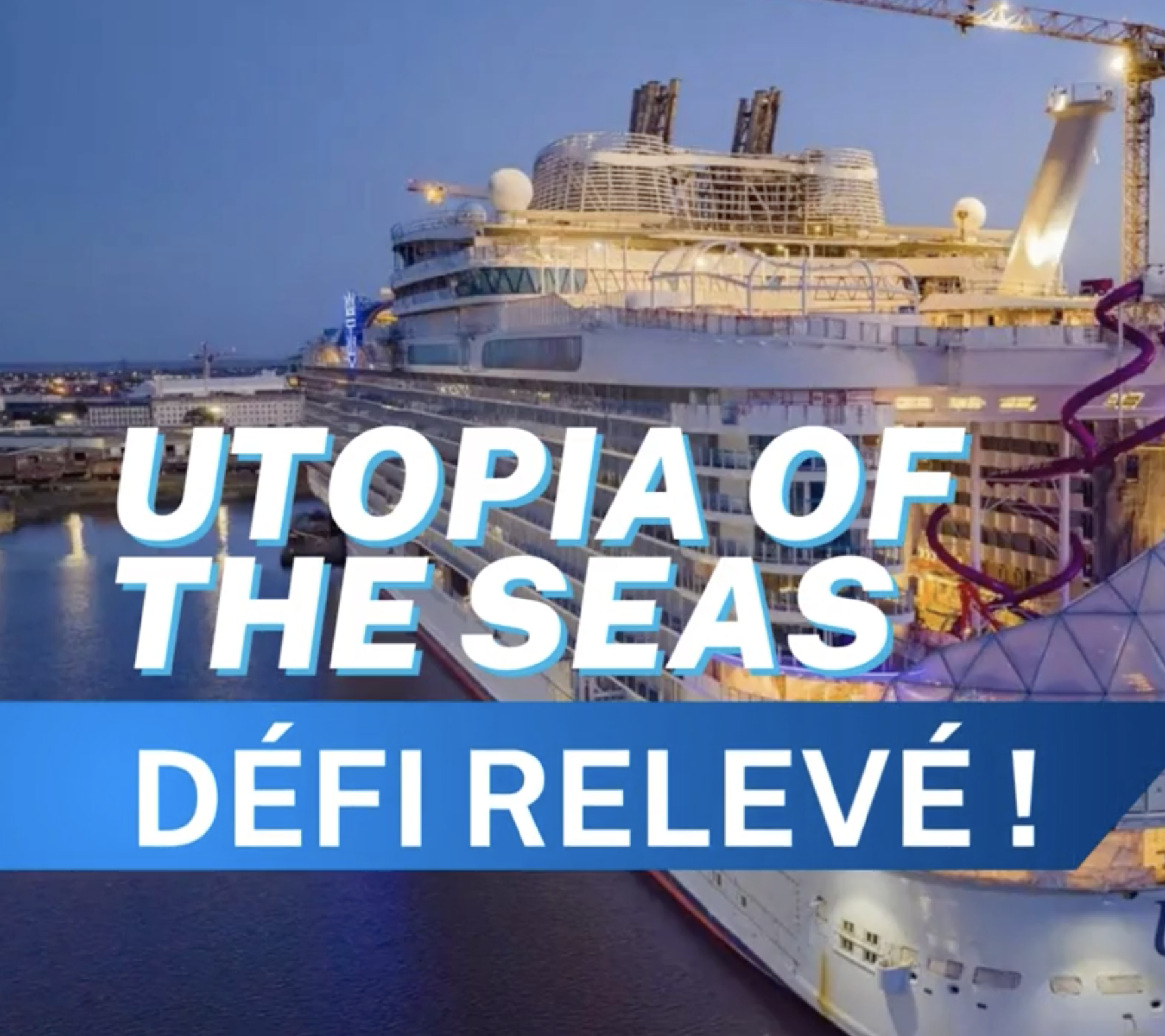 Fontainerie de Spectacle : défi relevé sur le paquebot Utopia of the Seas
